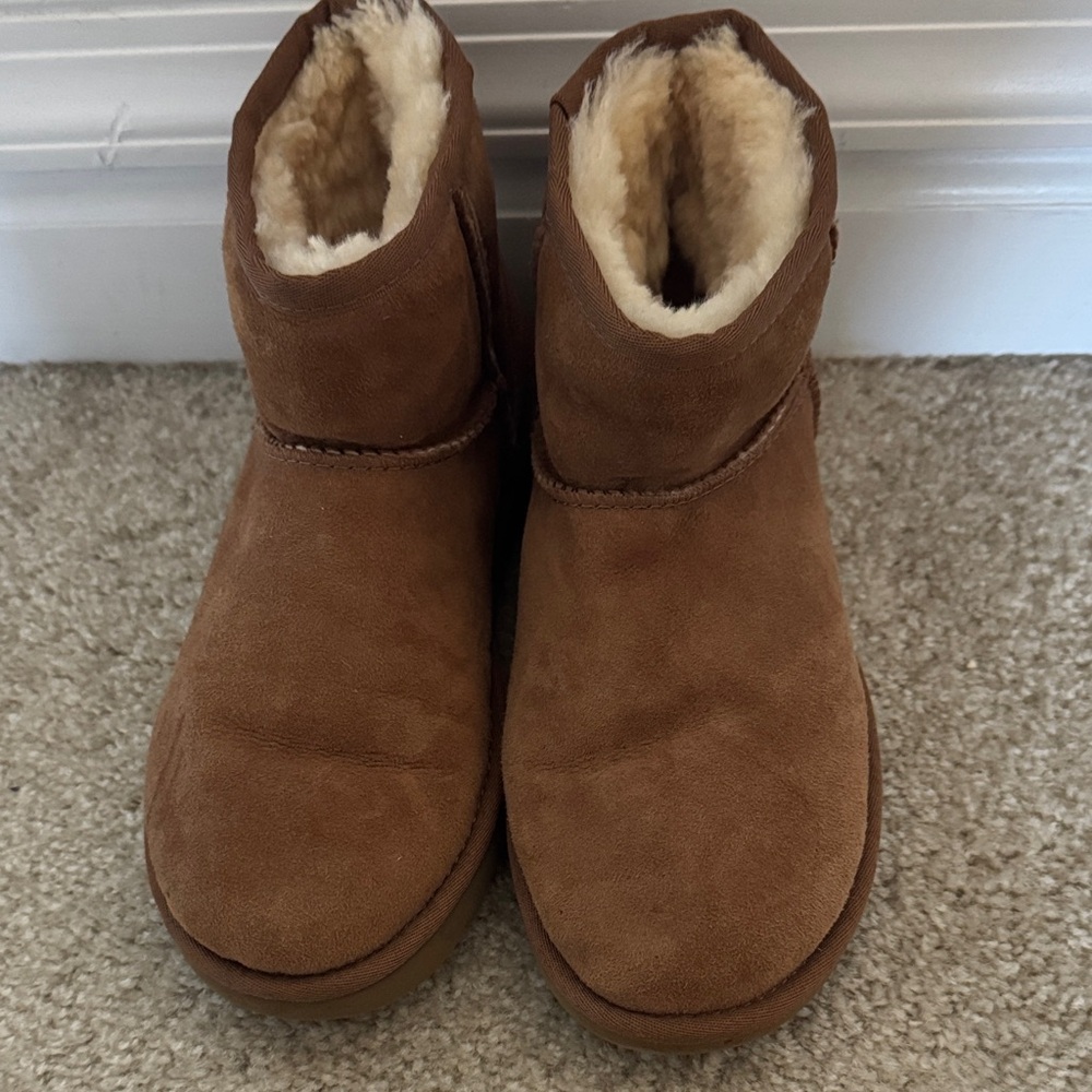 UGG Tan Shearling Boots